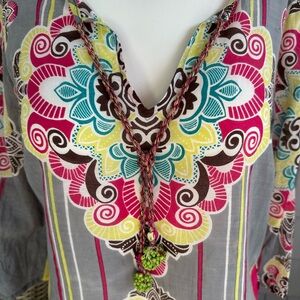 Beaded Tassels Tunic